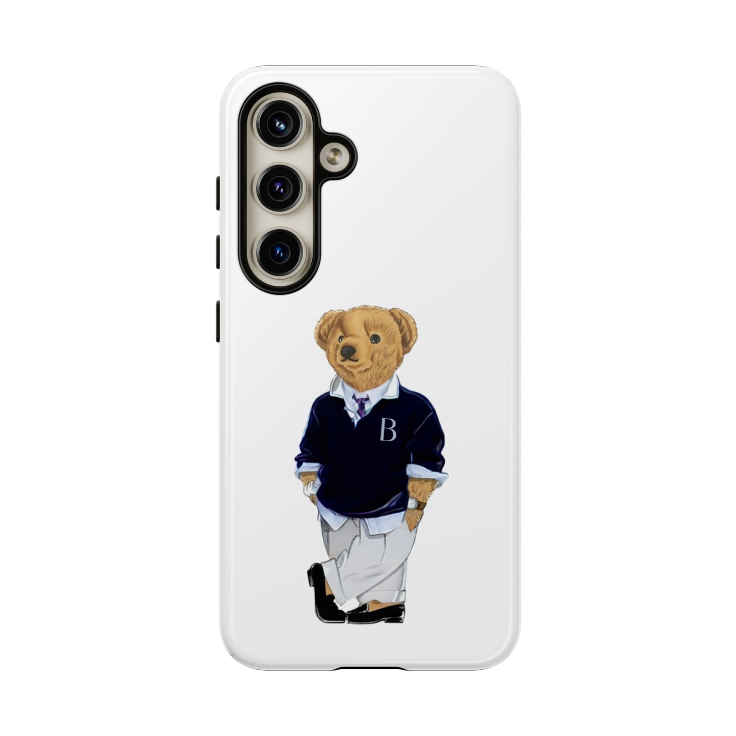 White Bear Though Phone Case