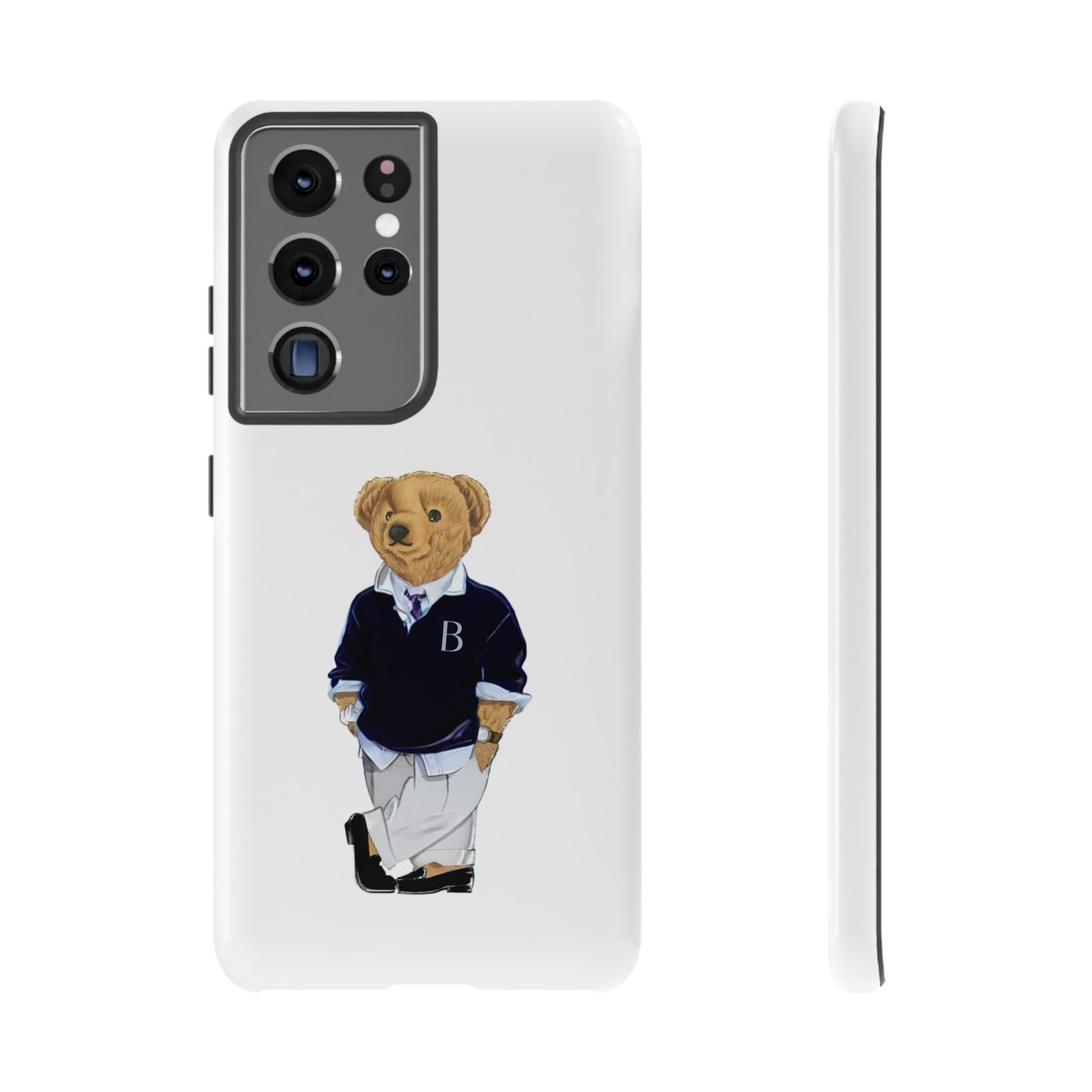 White Bear Though Phone Case