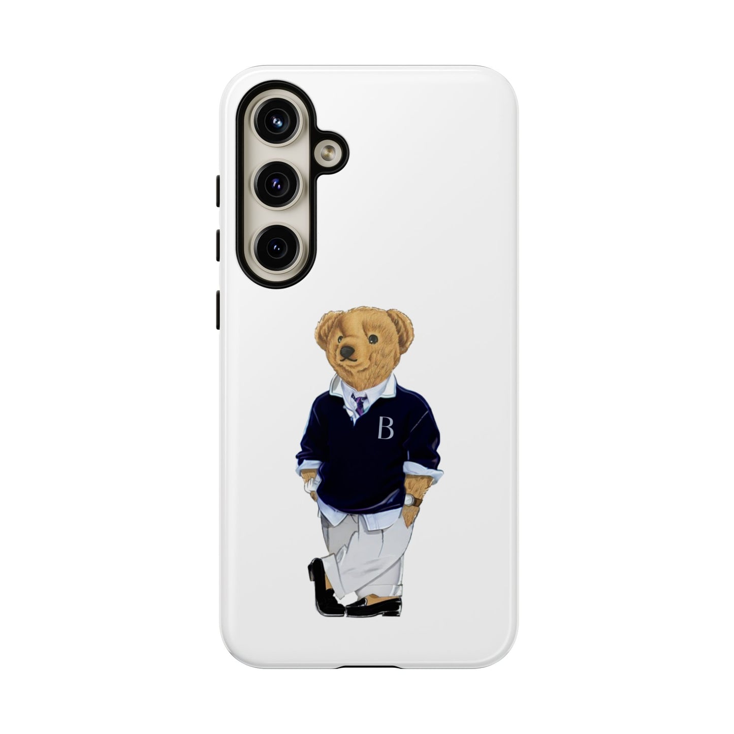 White Bear Though Phone Case