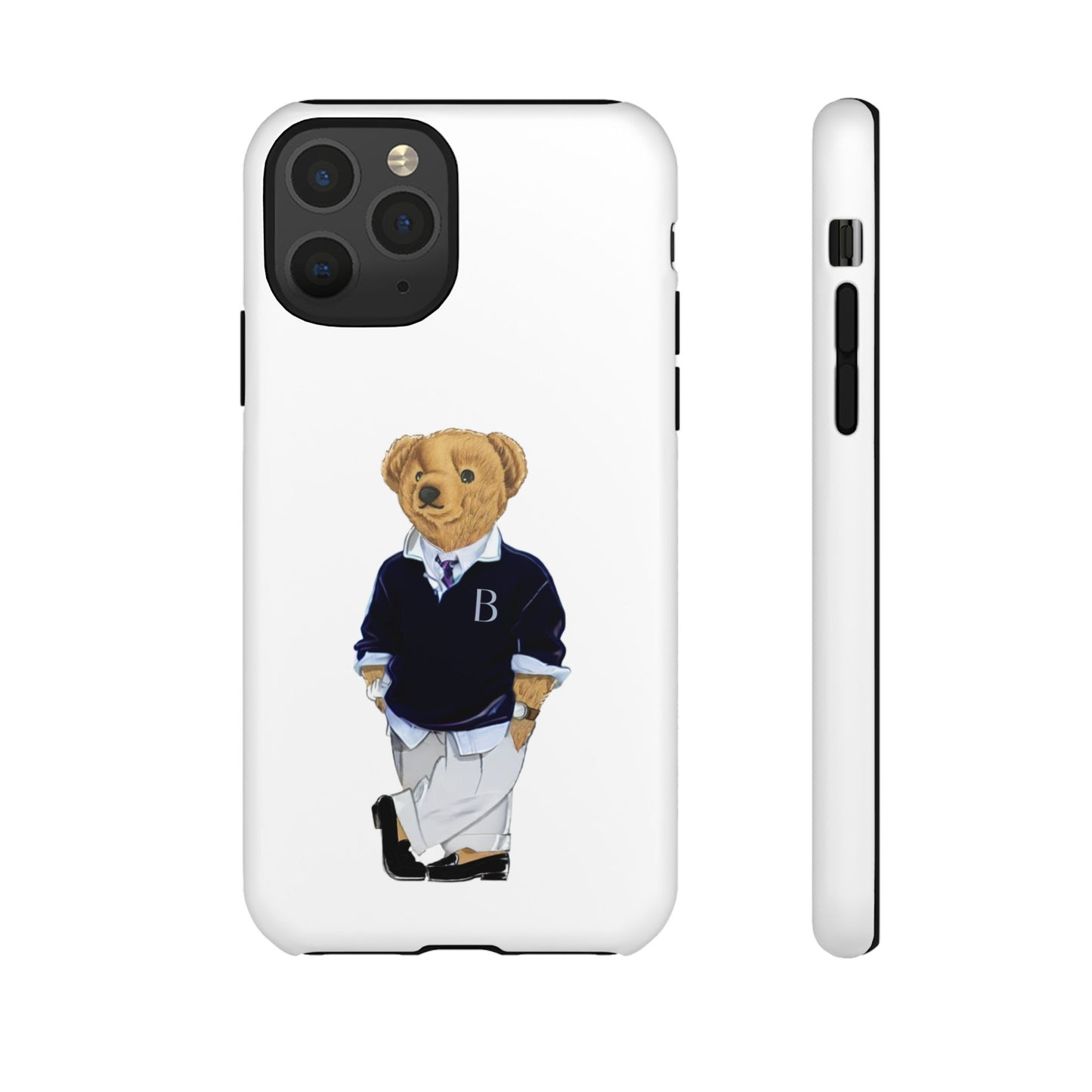 White Bear Though Phone Case