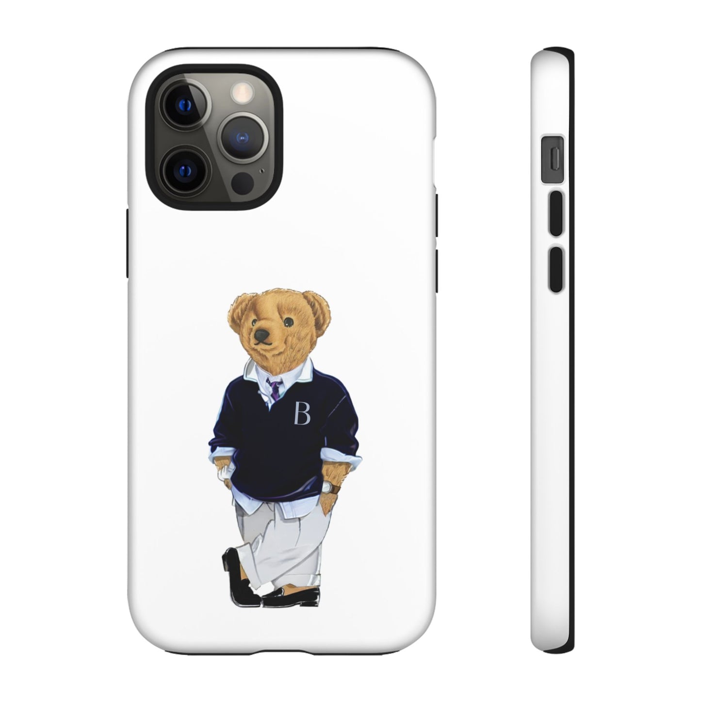 White Bear Though Phone Case