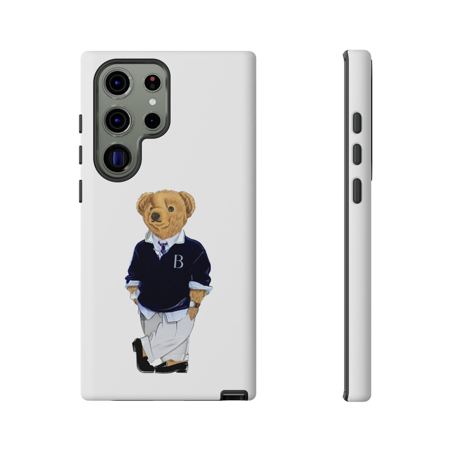 White Bear Though Phone Case