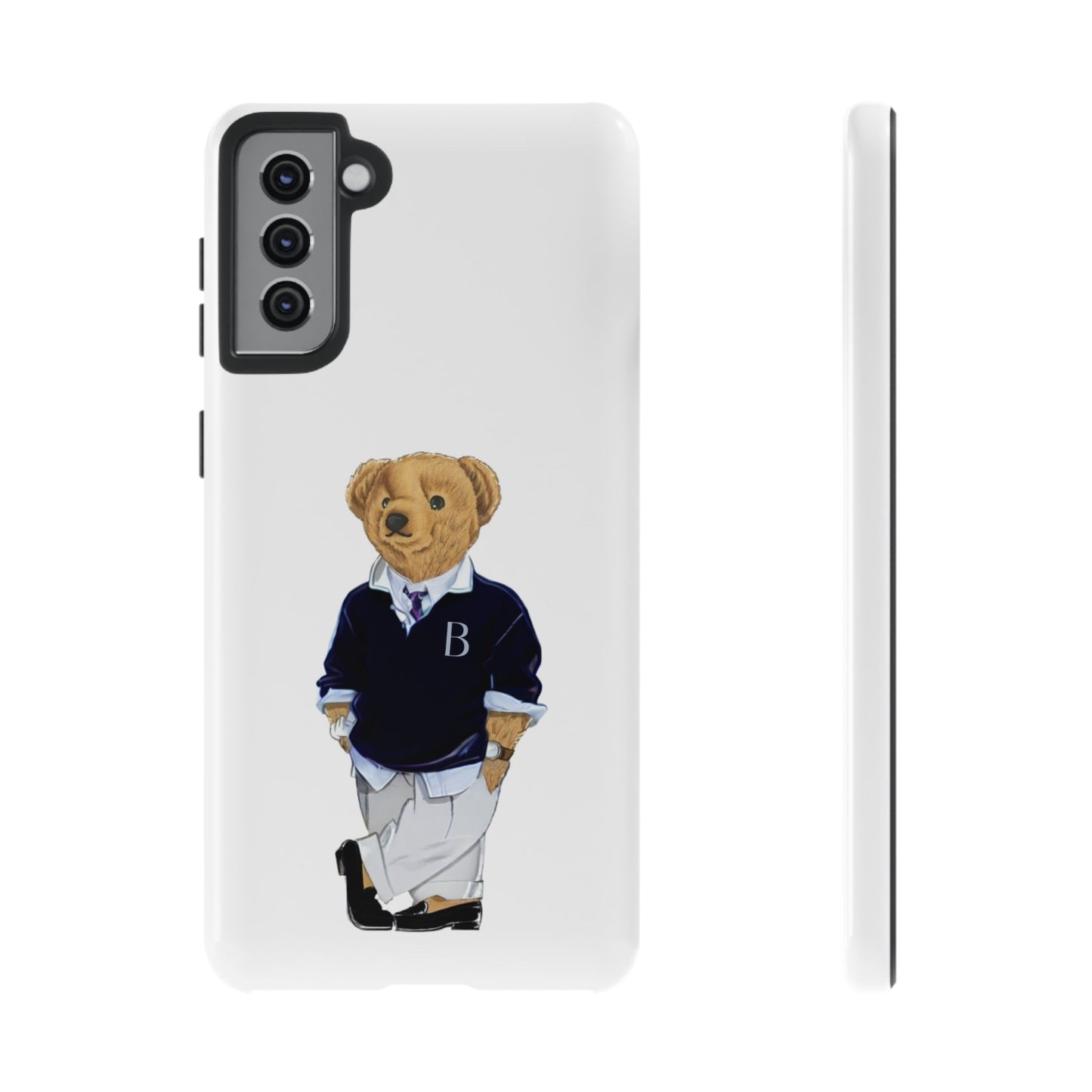 White Bear Though Phone Case