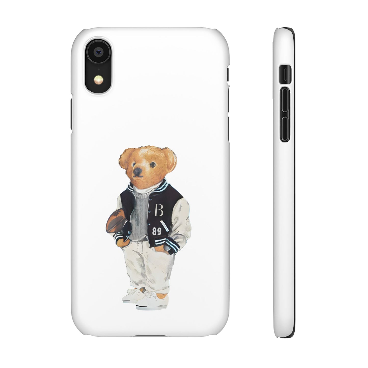 White Bear Snap Case – Bold & Stylish