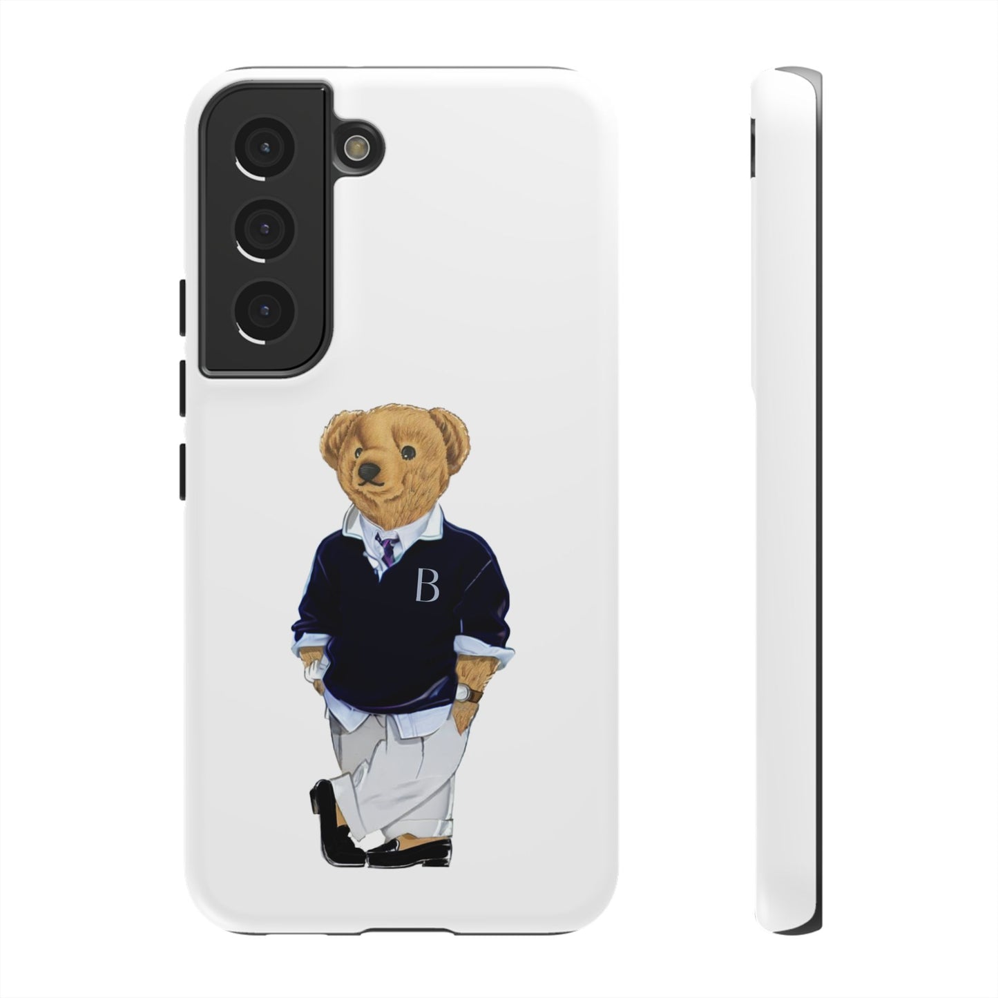 White Bear Though Phone Case