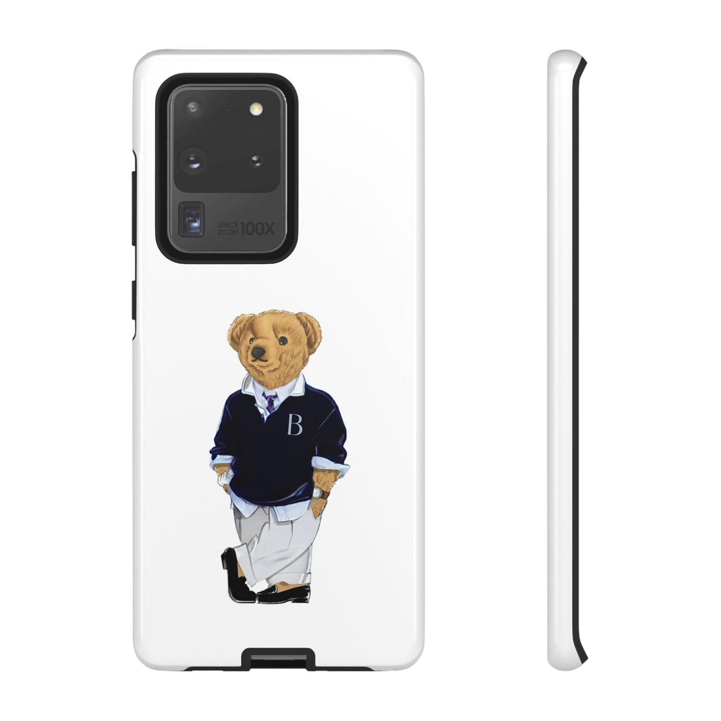 White Bear Though Phone Case