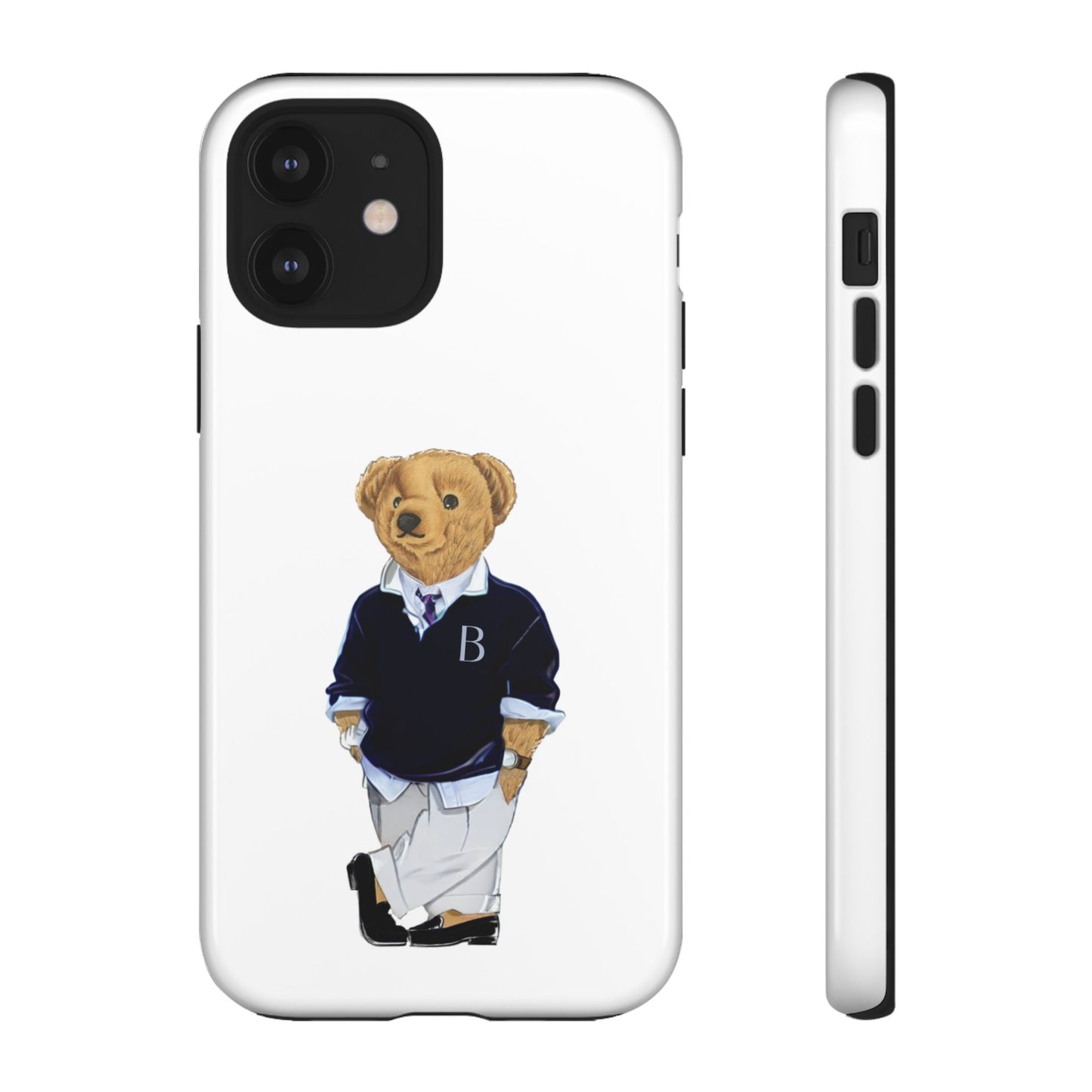 White Bear Though Phone Case