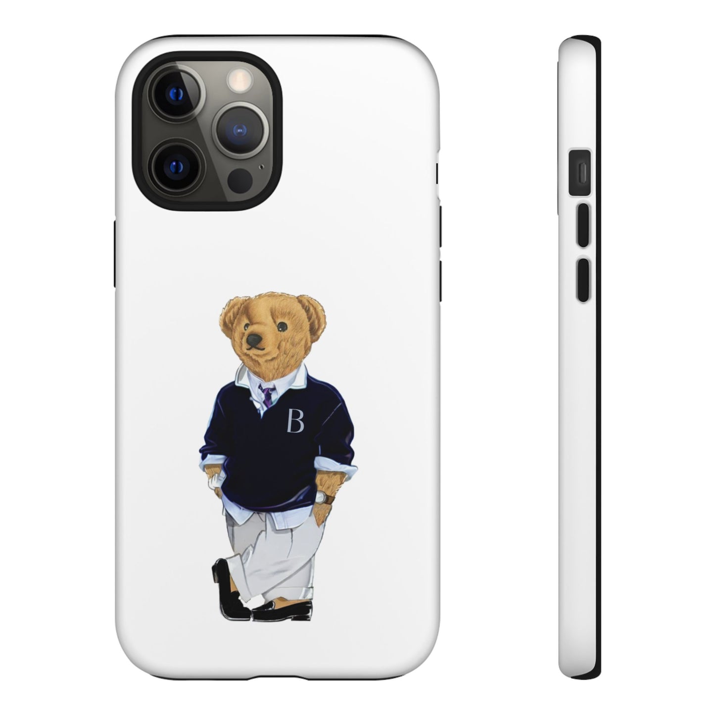 White Bear Though Phone Case