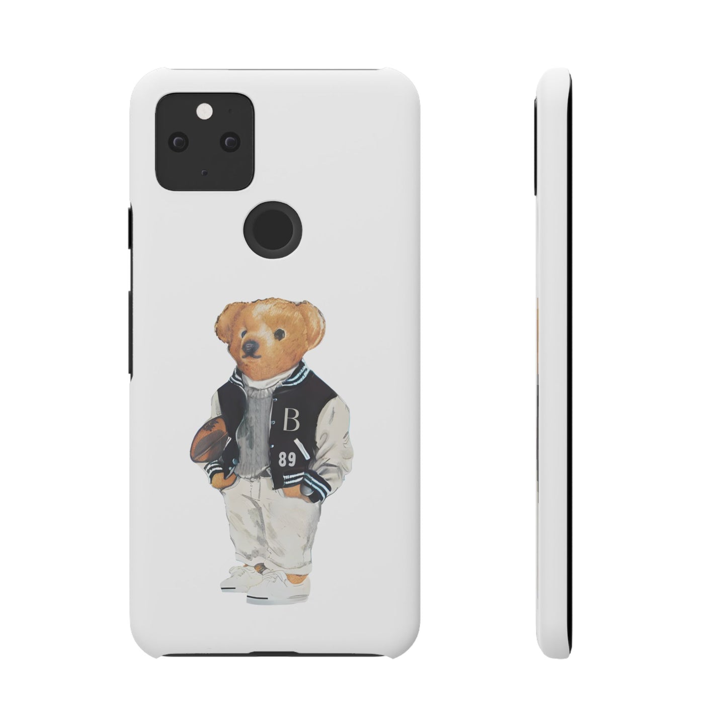 White Bear Snap Case – Bold & Stylish