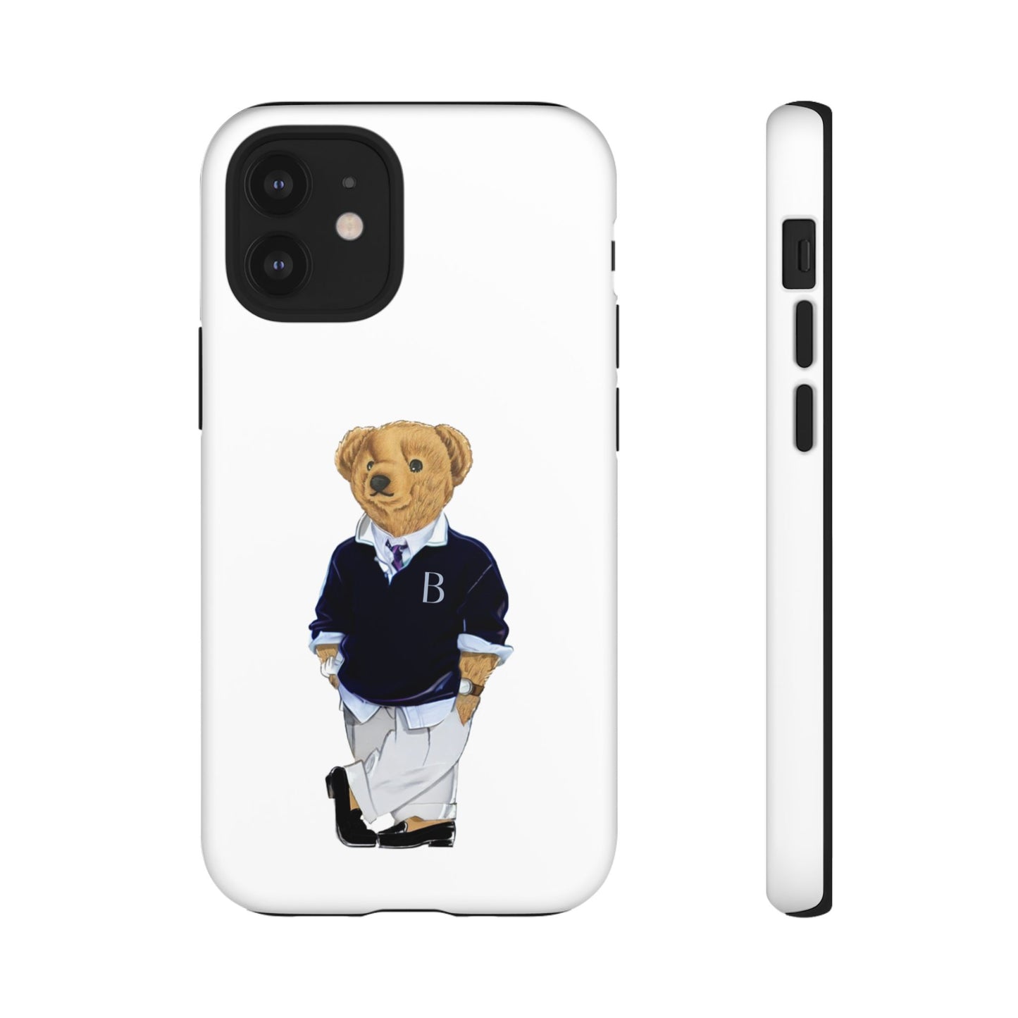 White Bear Though Phone Case