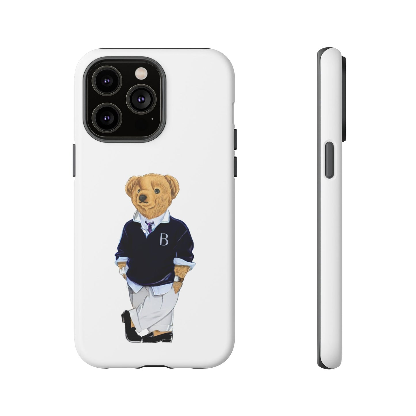 White Bear Though Phone Case