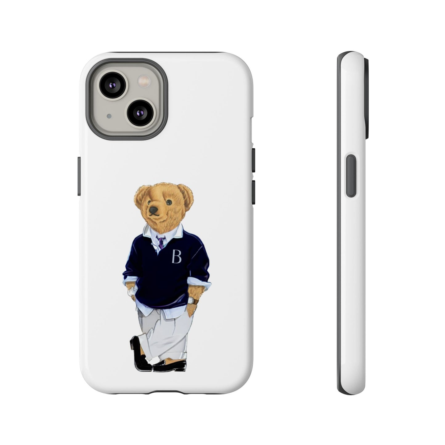 White Bear Though Phone Case