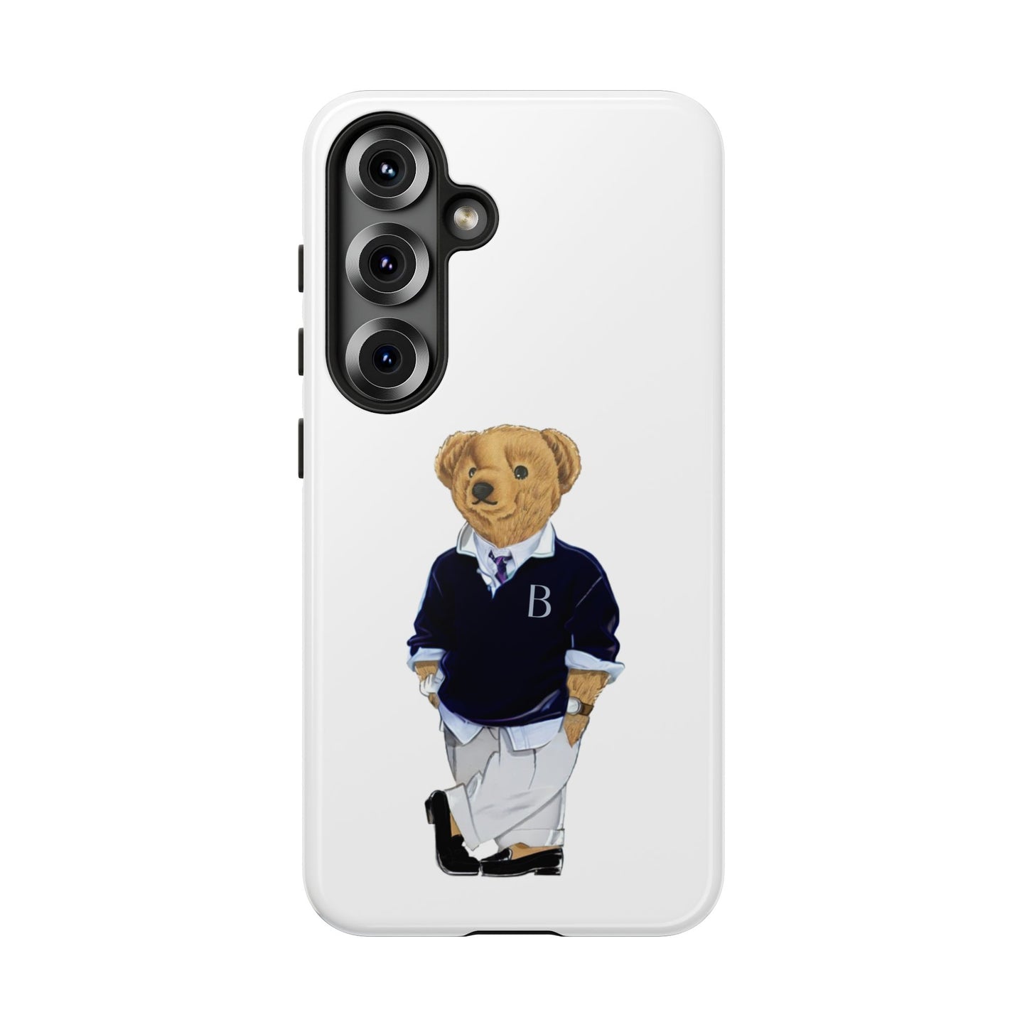 White Bear Though Phone Case