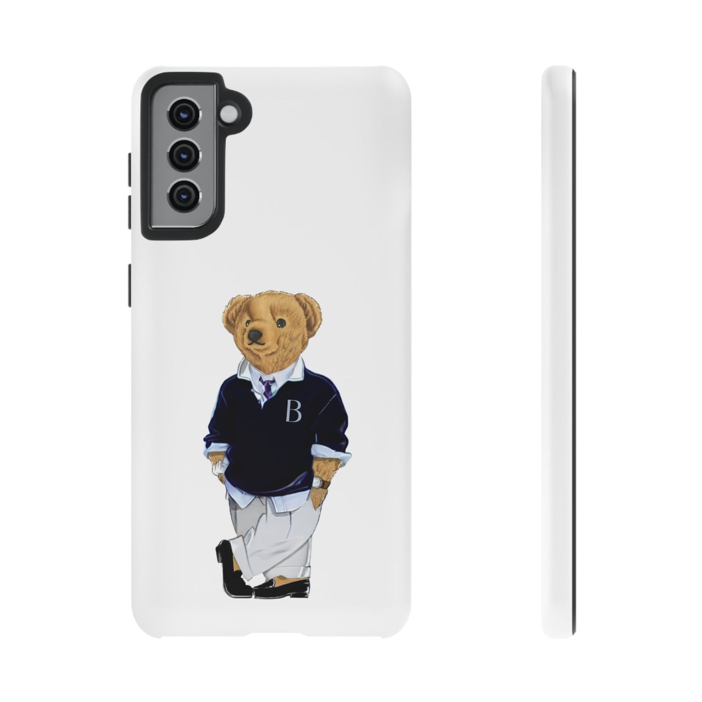 White Bear Though Phone Case