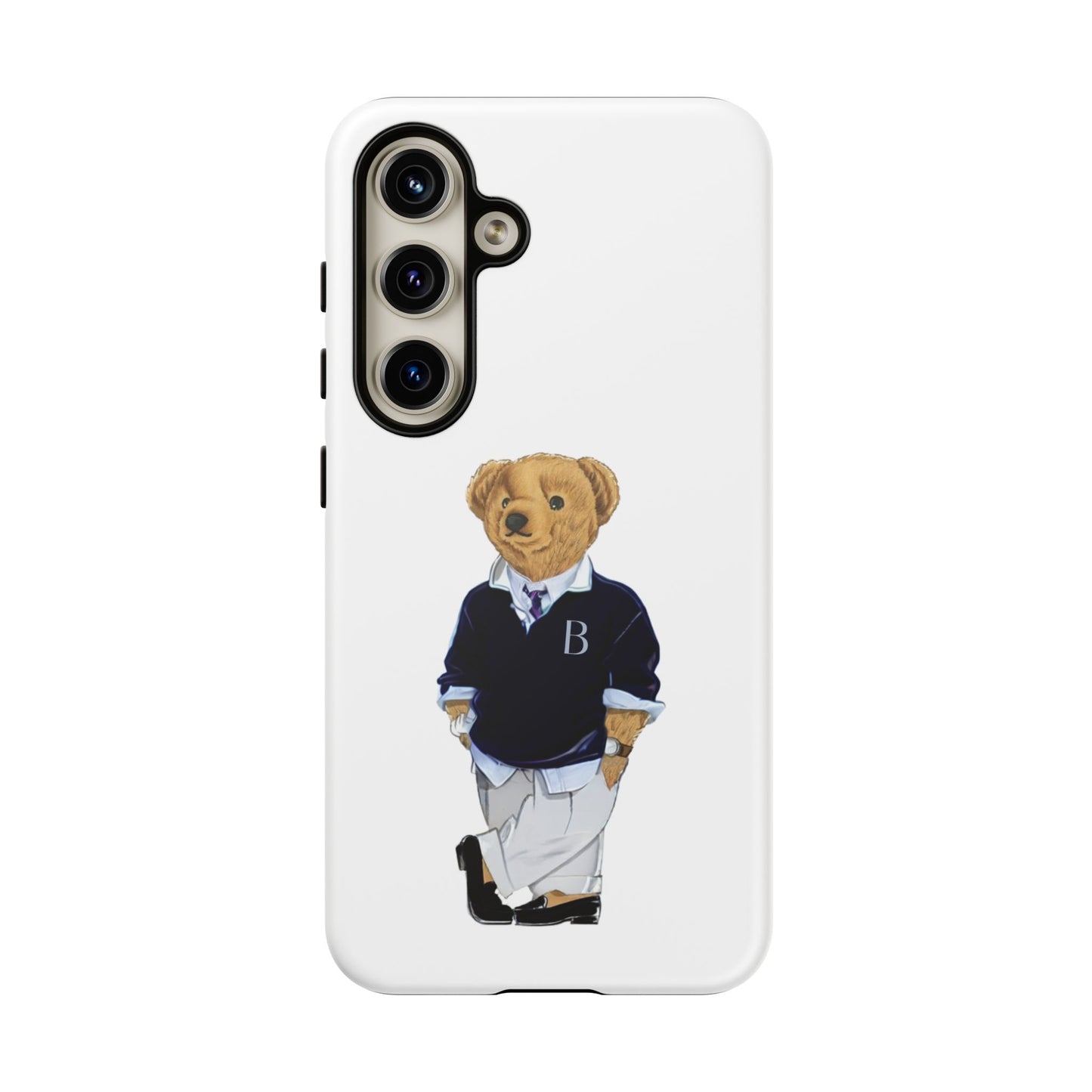 White Bear Though Phone Case