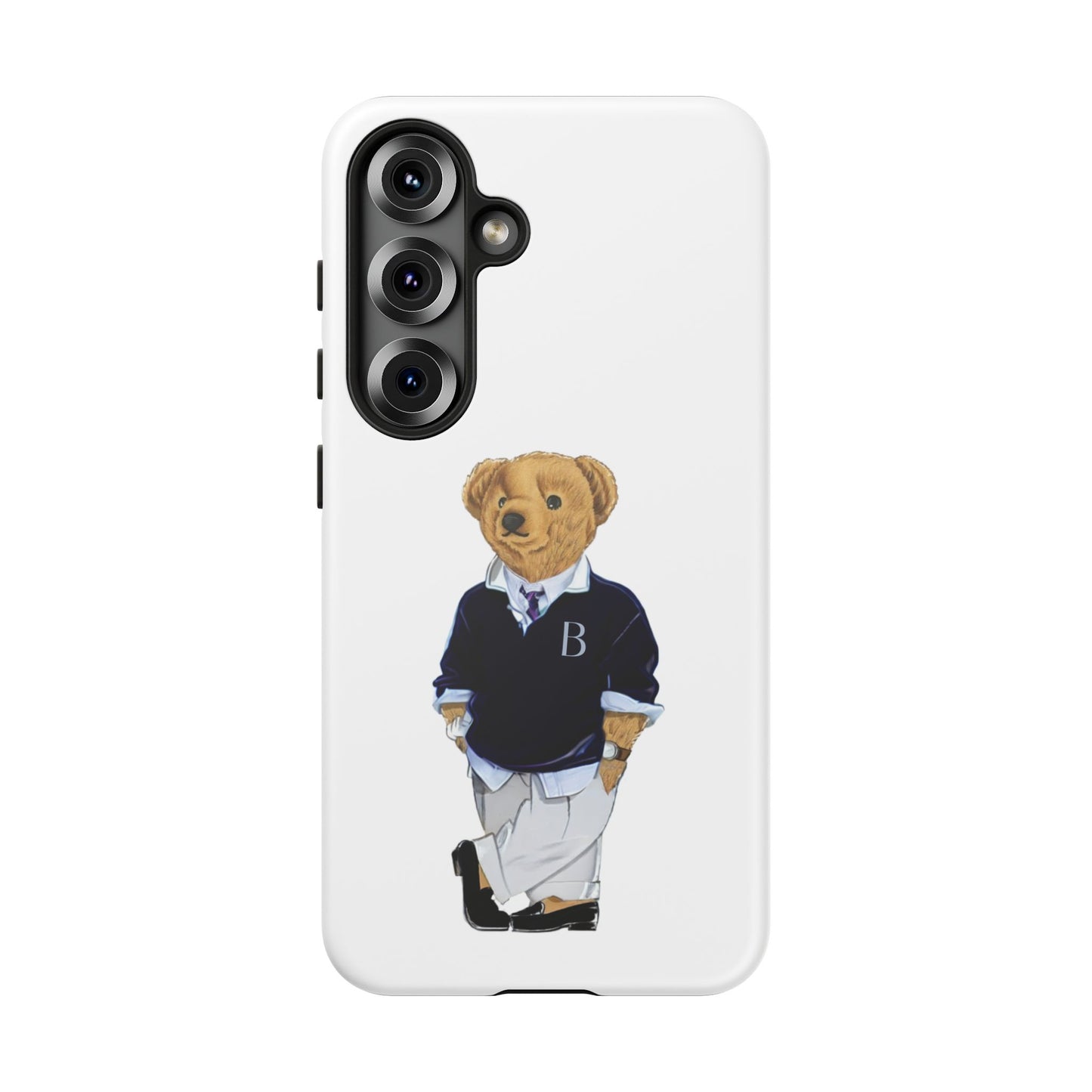 White Bear Though Phone Case