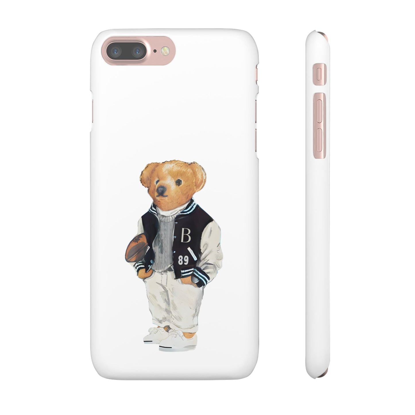 White Bear Snap Case – Bold & Stylish