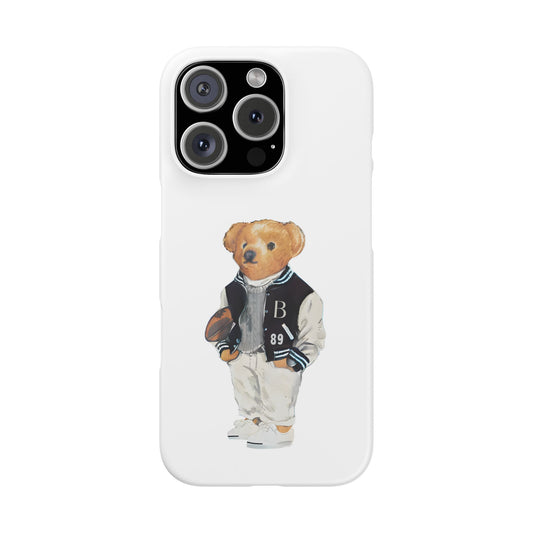 White Bear Snap Case – Bold & Stylish