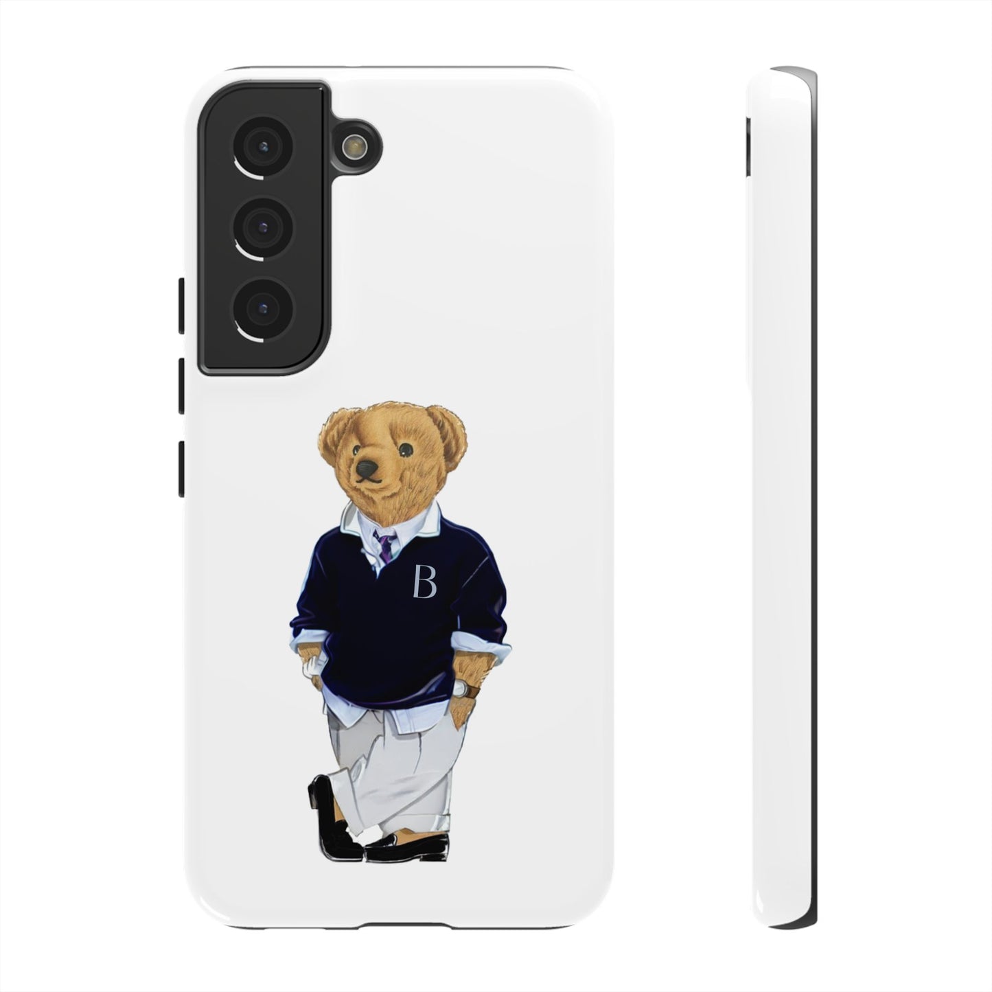 White Bear Though Phone Case