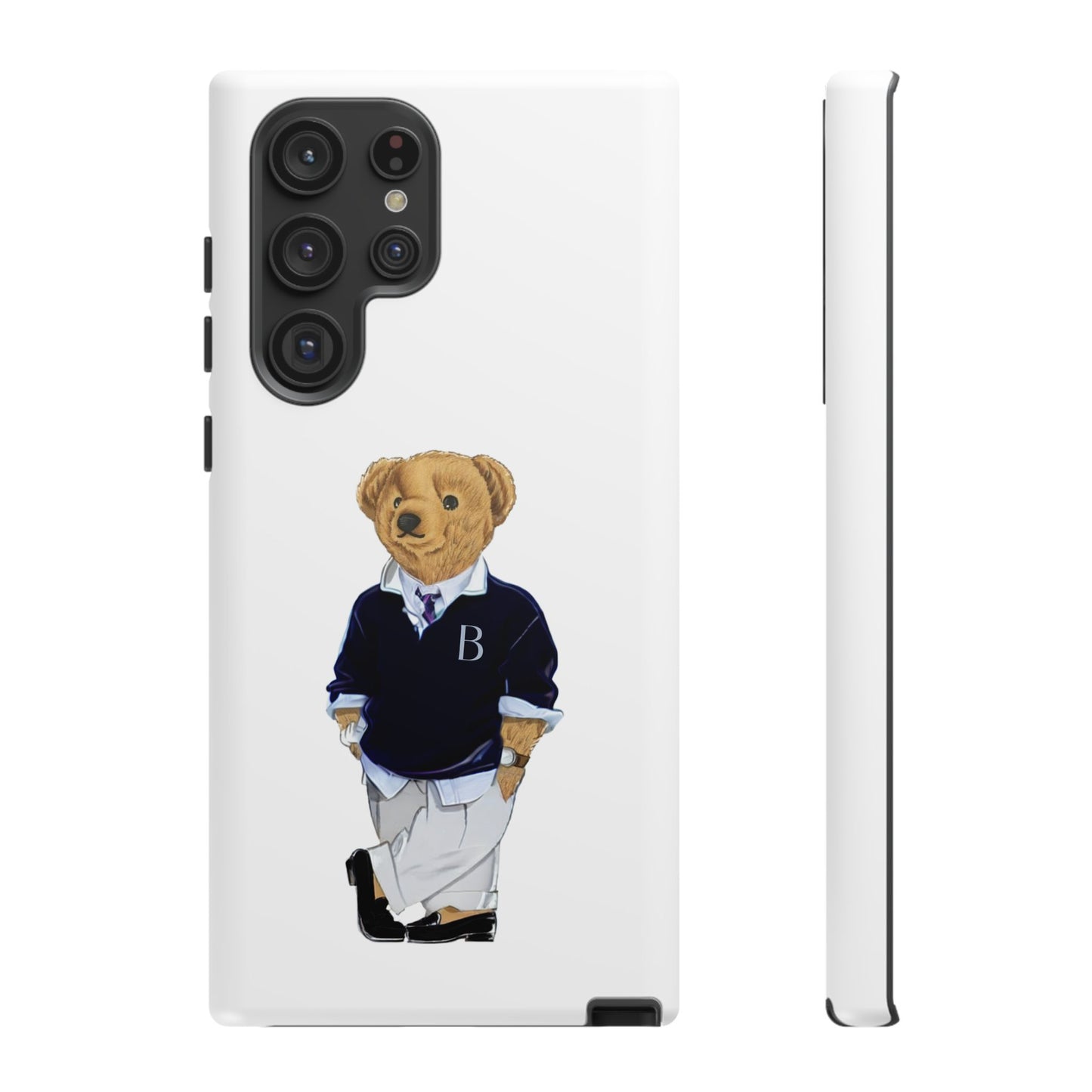 White Bear Though Phone Case