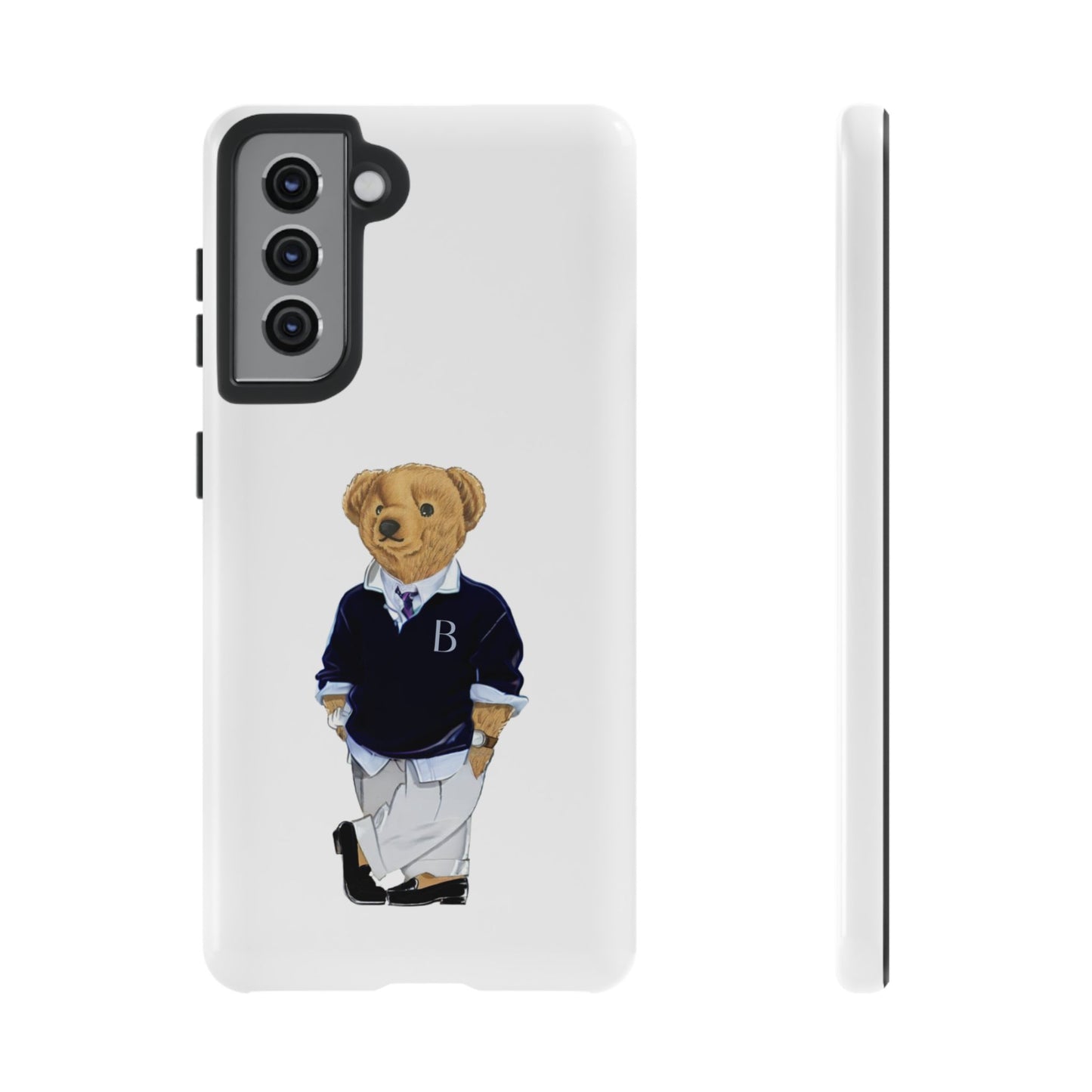 White Bear Though Phone Case