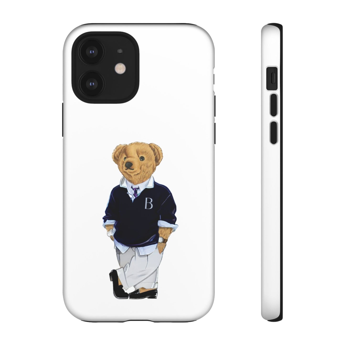 White Bear Though Phone Case