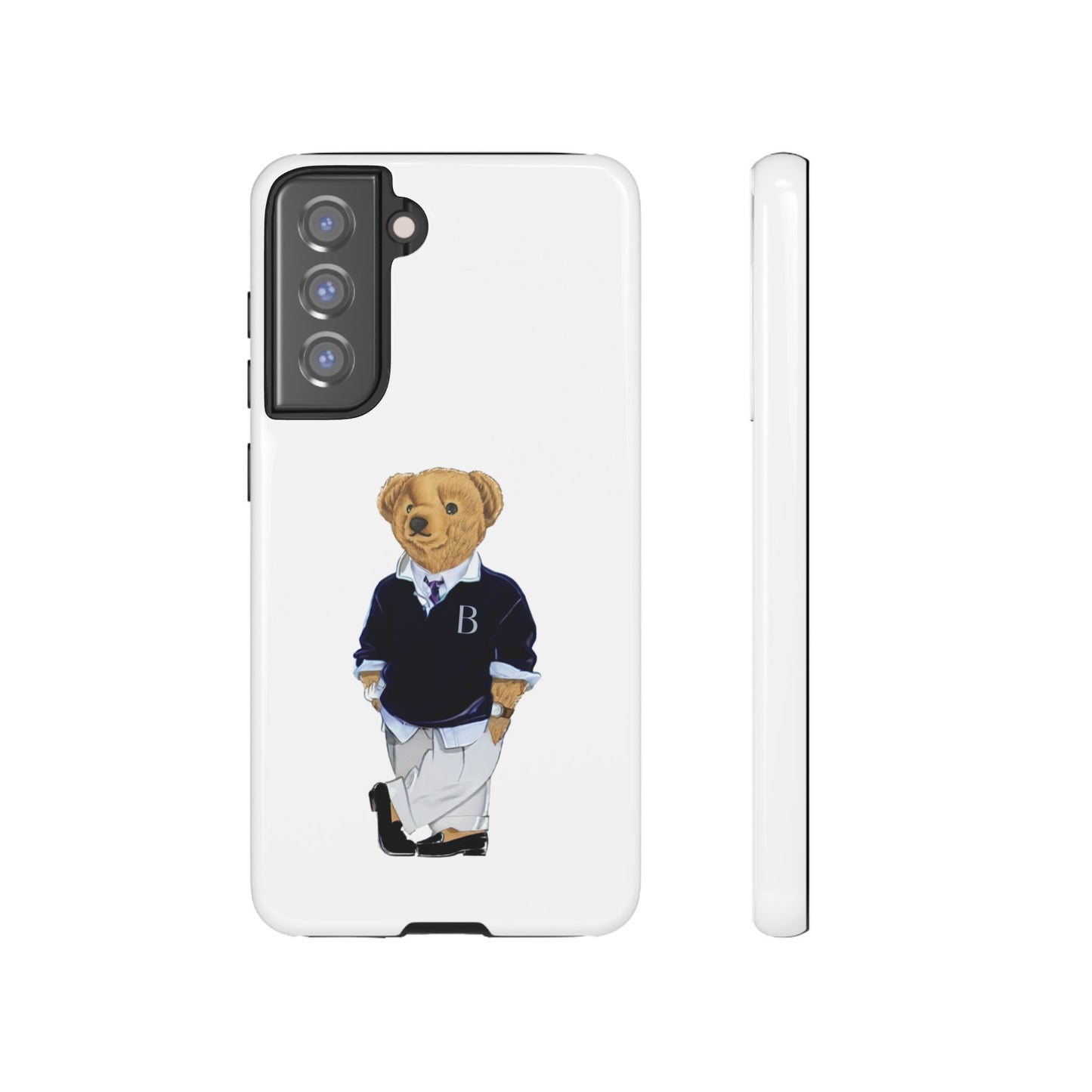 White Bear Though Phone Case