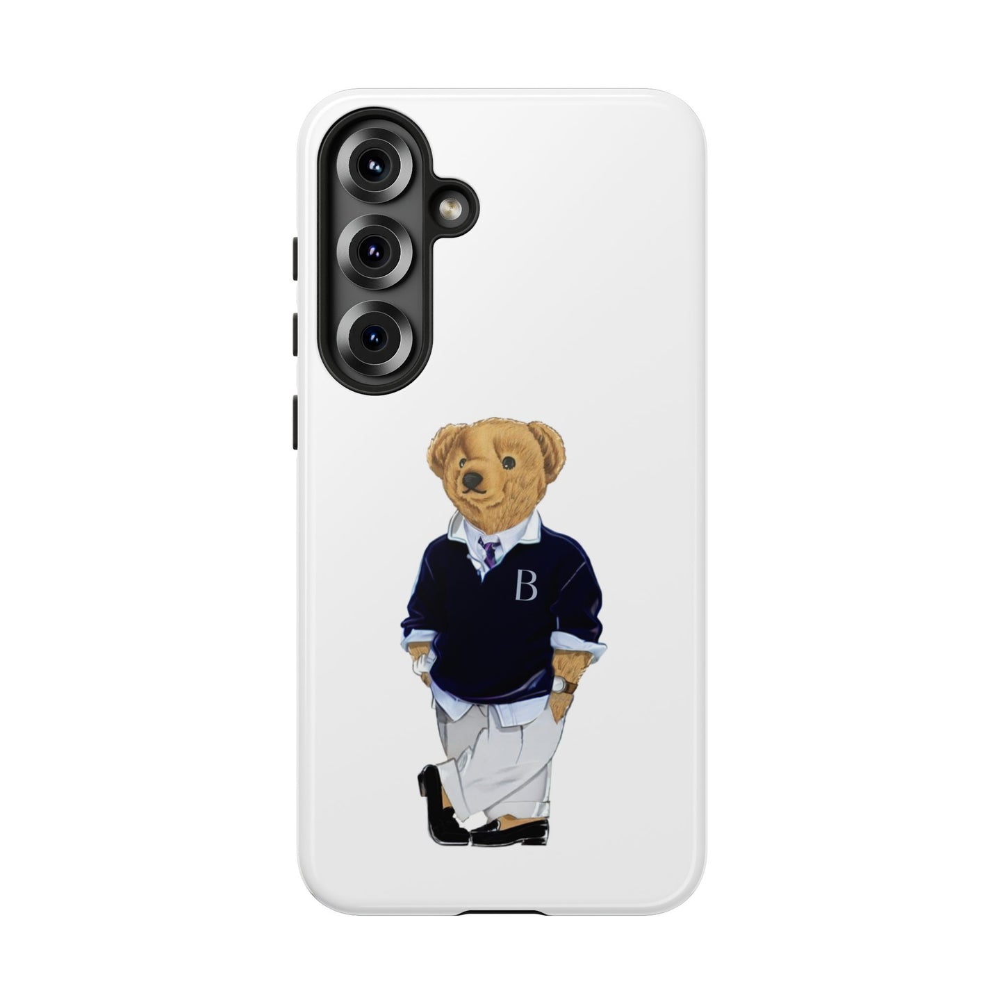 White Bear Though Phone Case