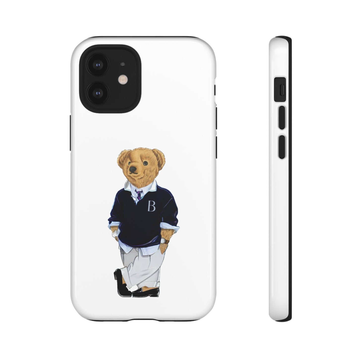 White Bear Though Phone Case