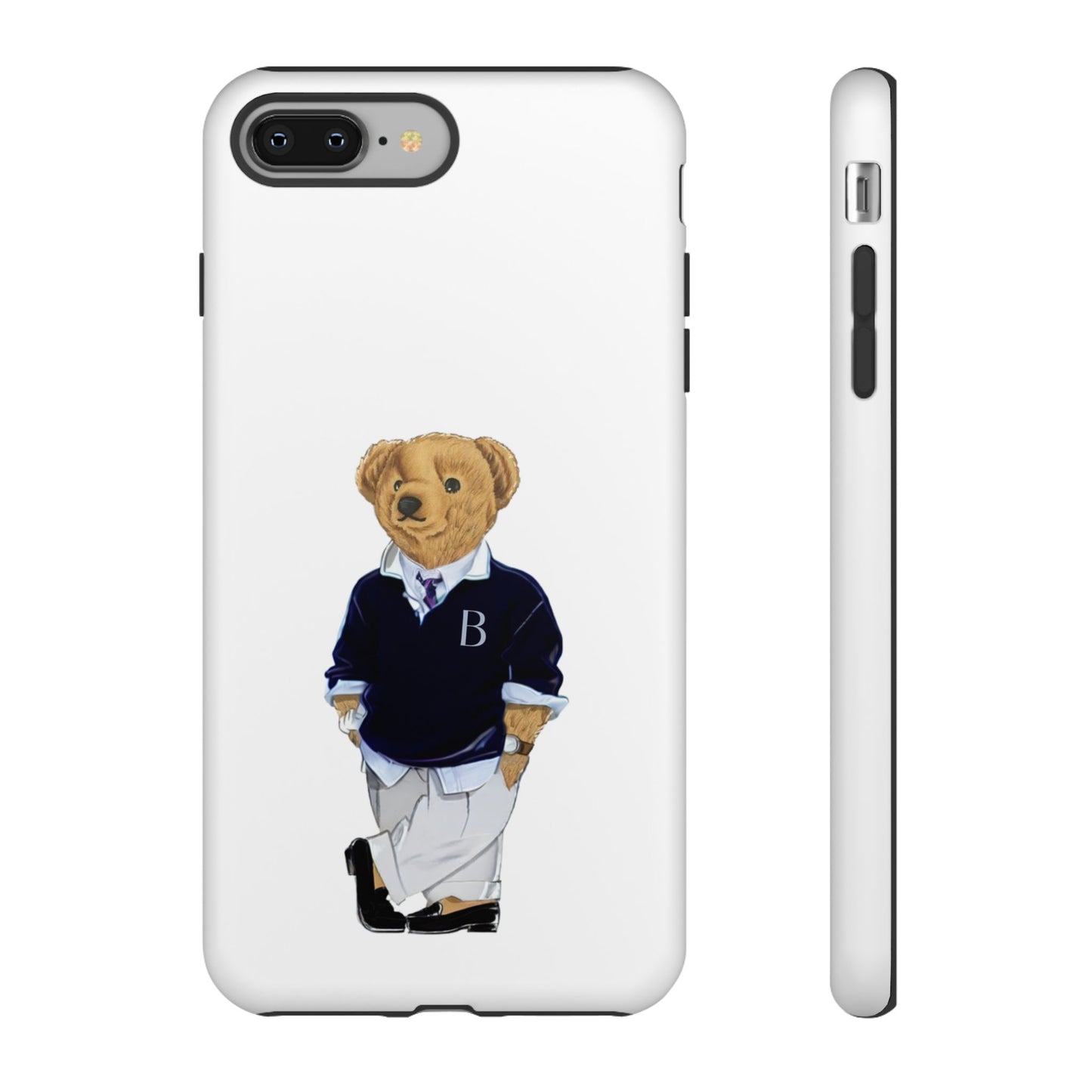 White Bear Though Phone Case