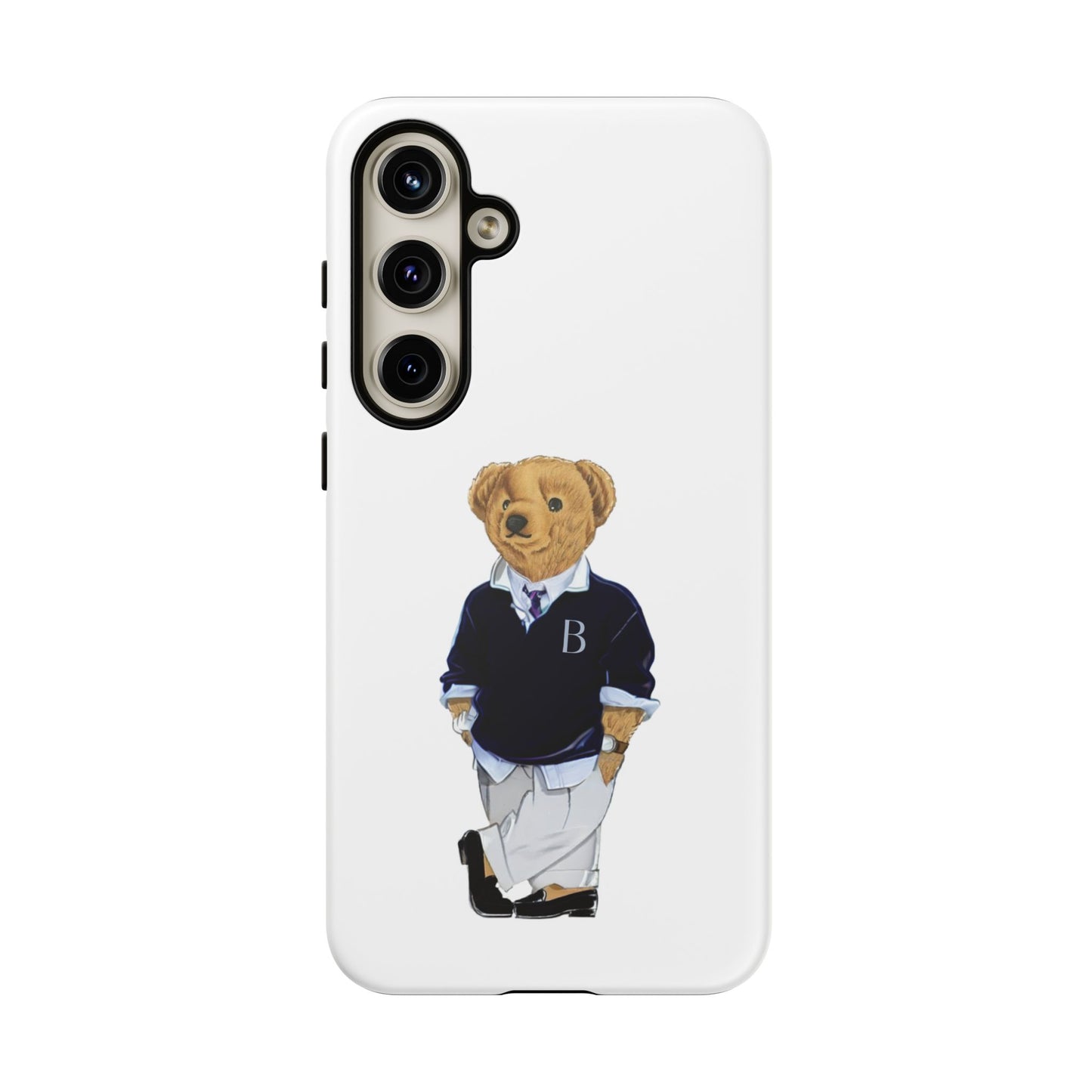 White Bear Though Phone Case