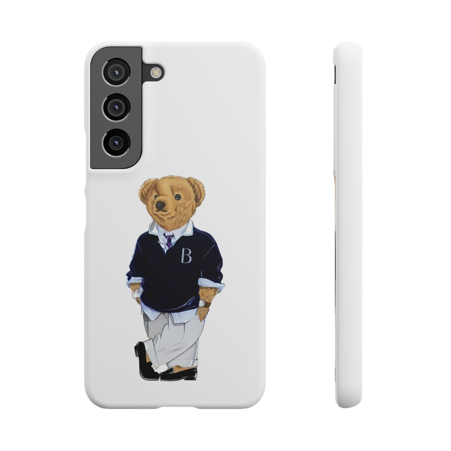 White Bear Snap Case – Bold & Stylish