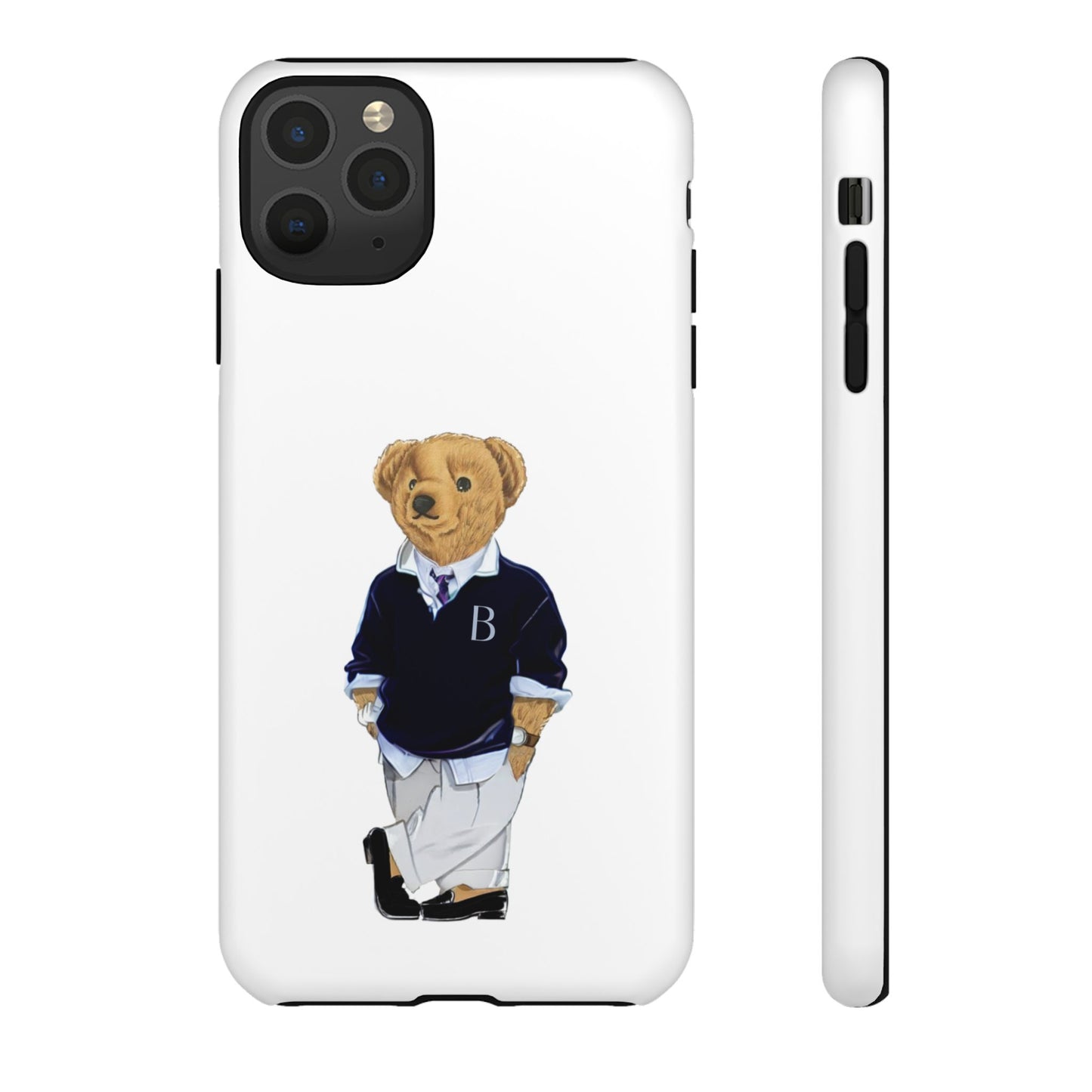 White Bear Though Phone Case