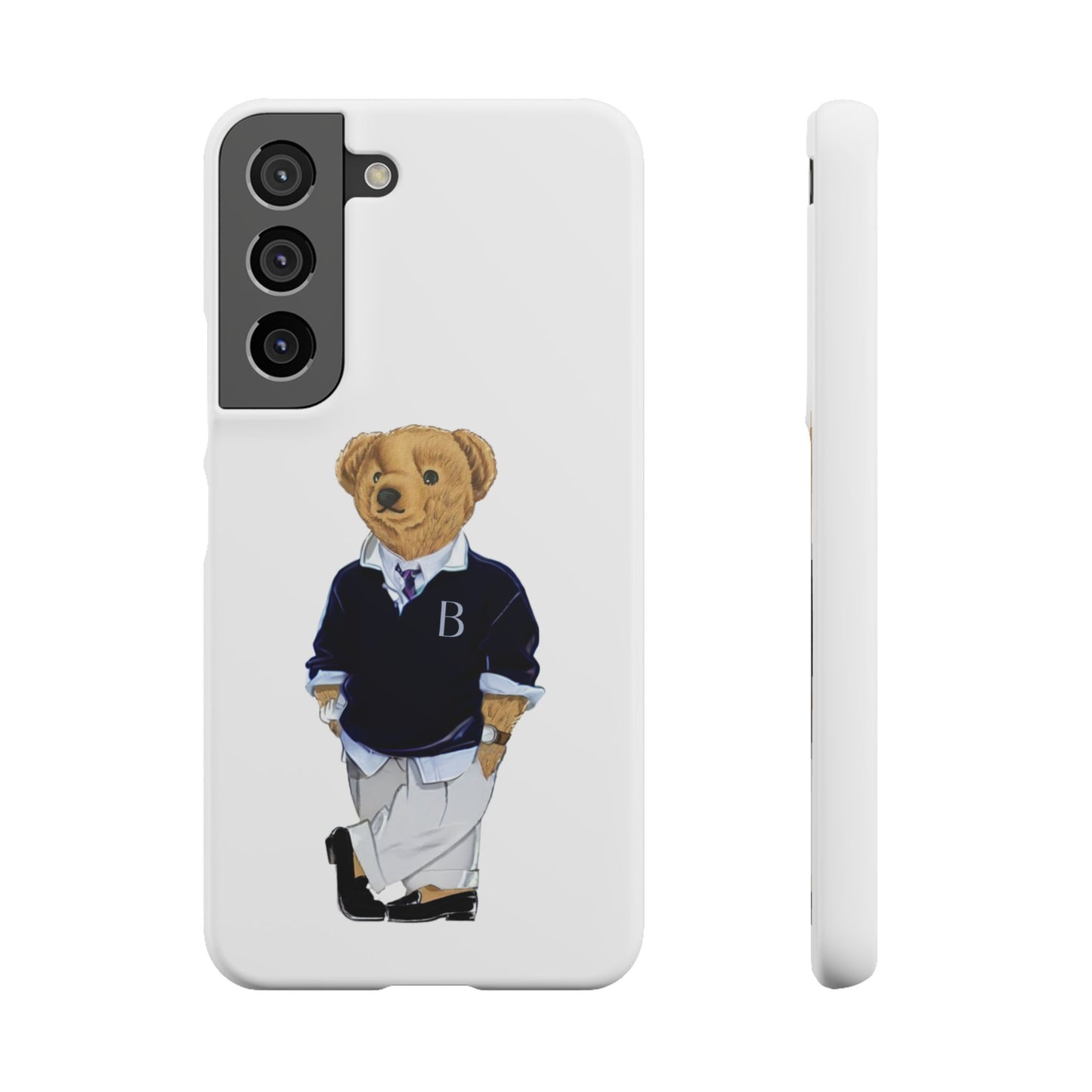 White Bear Snap Case – Bold & Stylish