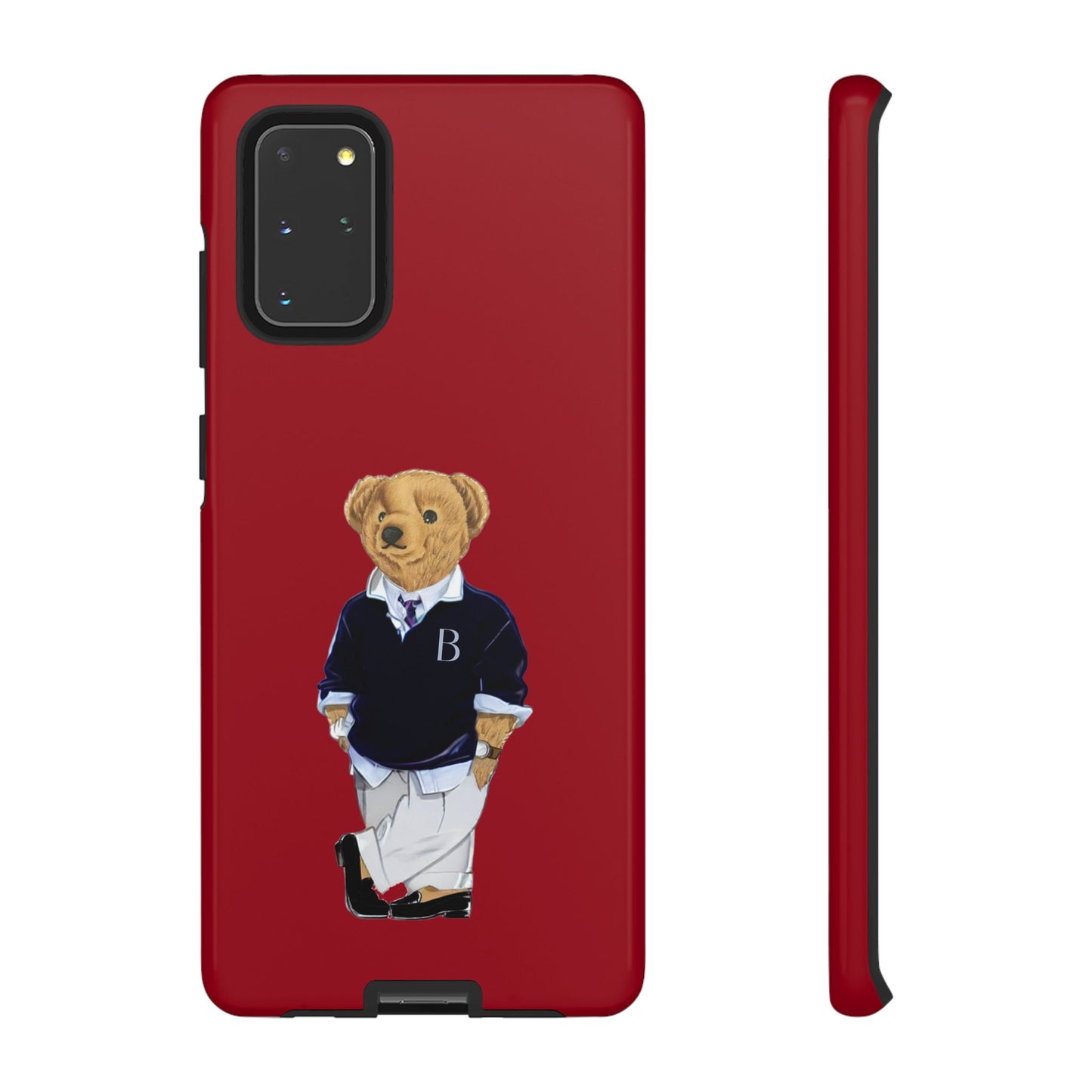 Red Bear Though Phone Case