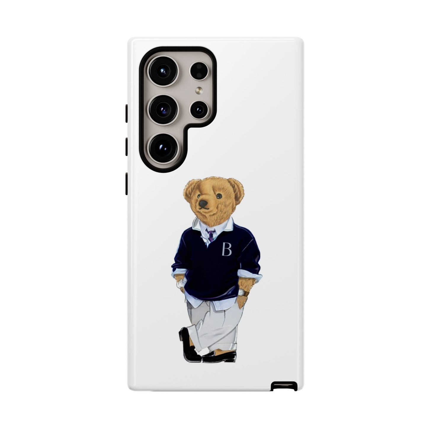 White Bear Though Phone Case