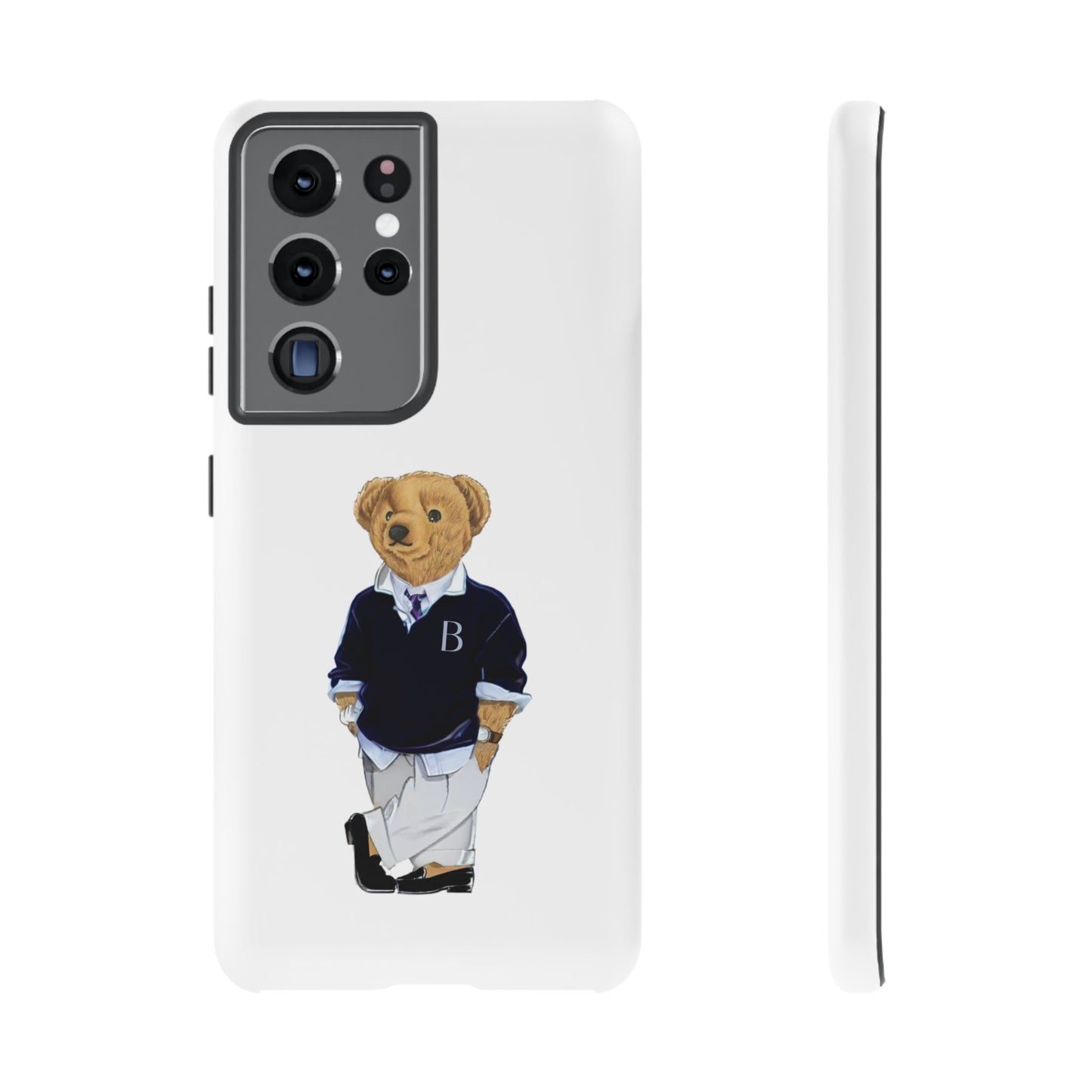 White Bear Though Phone Case