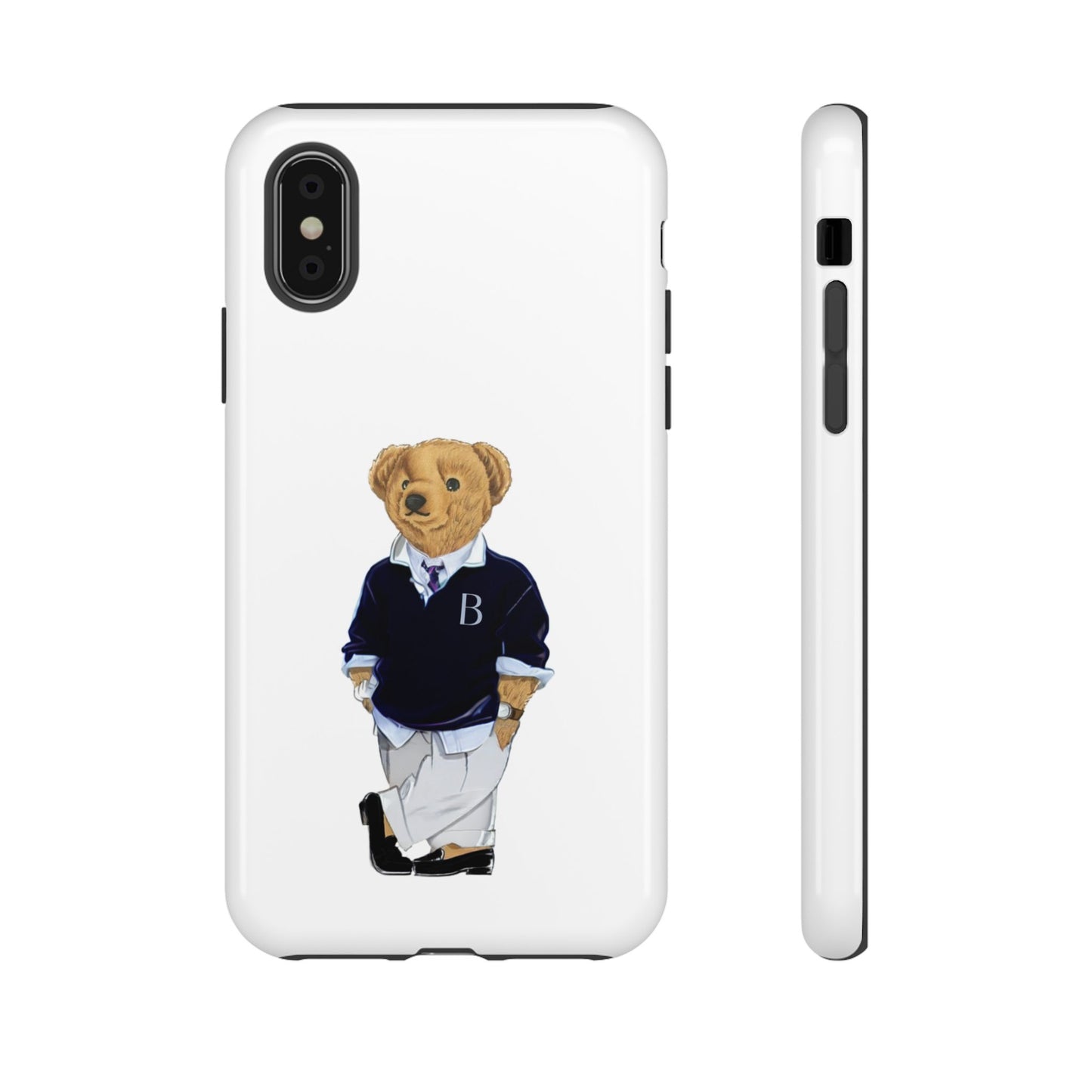 White Bear Though Phone Case