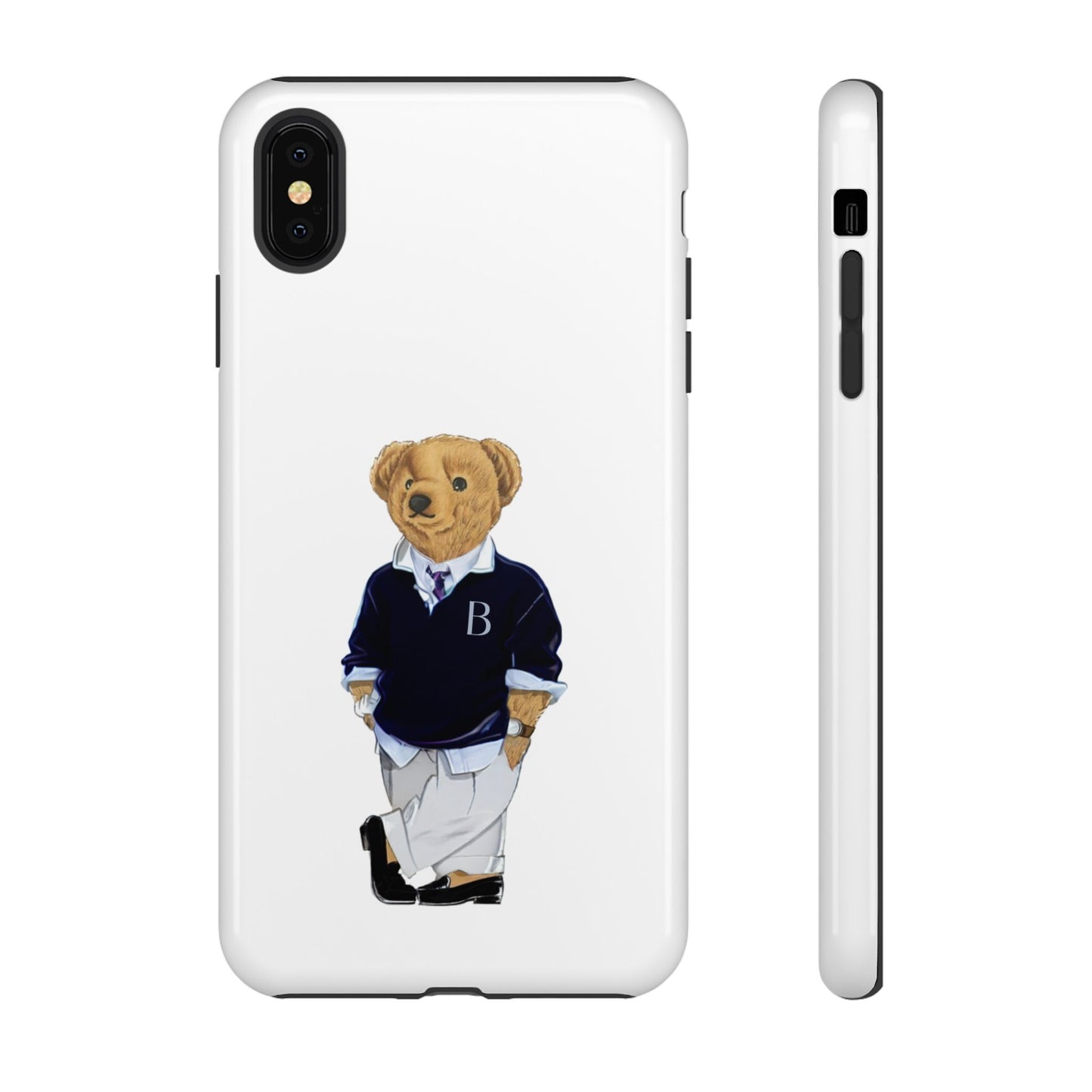 White Bear Though Phone Case