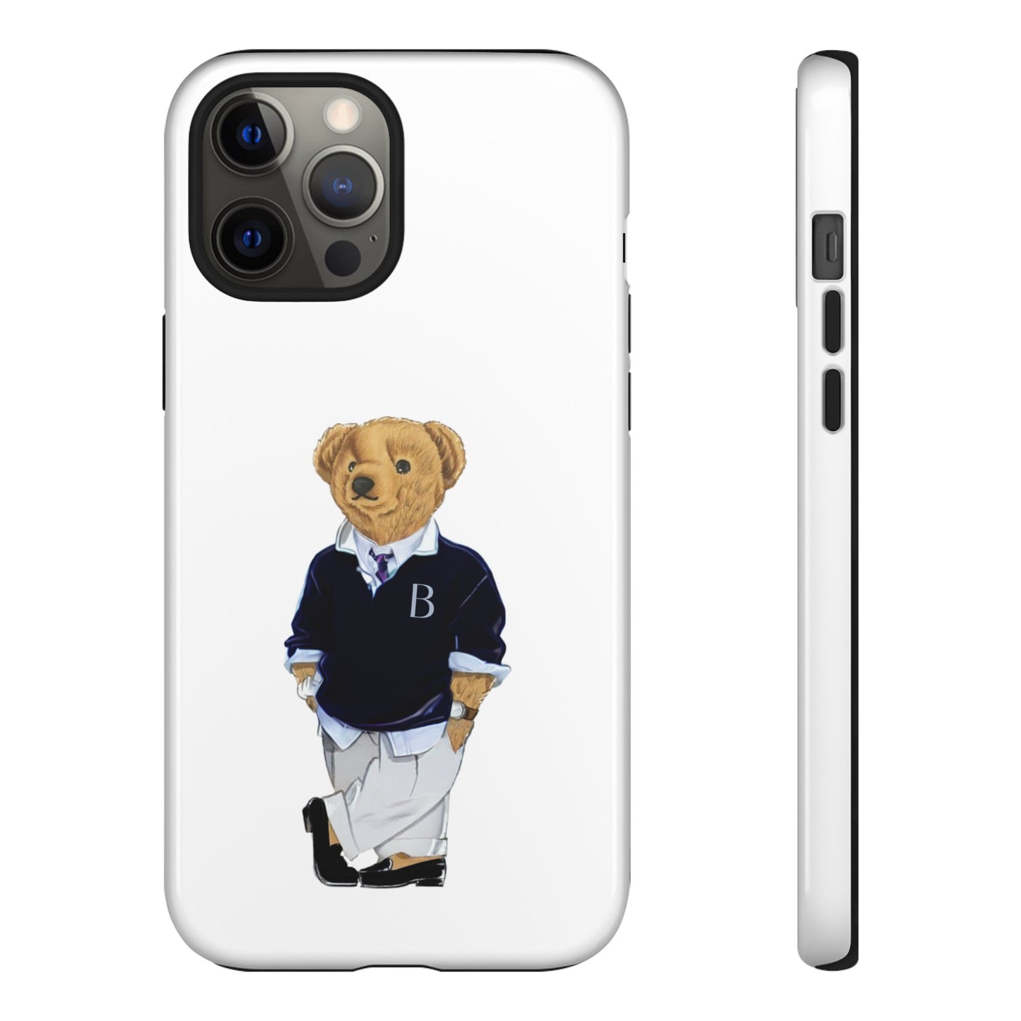 White Bear Though Phone Case